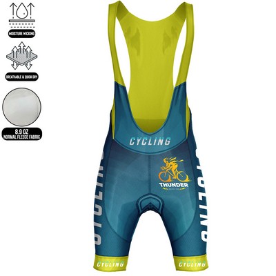 Unisex Full Sublimation Cycling Bib Shorts