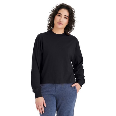 Alternative Ladies' Main Stage Long-Sleeve Cropped T-Shirt