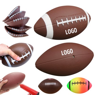 7" X 3" Pvc Mini Football Balls