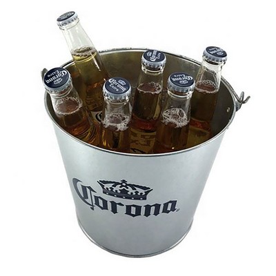 Promotional 5 Quart Galvanized Metal Bucket