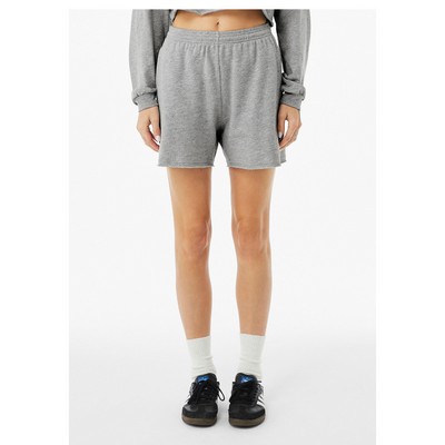 BELLA+CANVAS Ladies' Cutoff Sweatshort