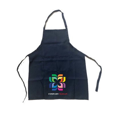 Bib Apron with Two-Pocket