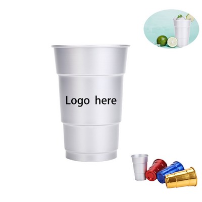 16oz Reusable Aluminum Tumblers Cup