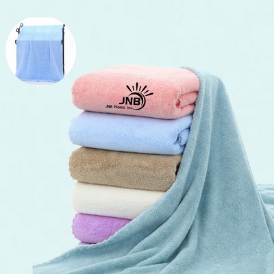 Cotton bath towel - Soft and absorbent cotton towel for bathroom use