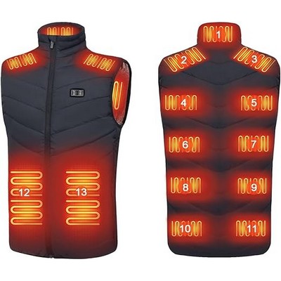 Heating 13 Areas Warming Heated Vest