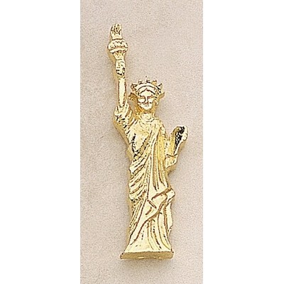 Statue of Liberty Marken Design Cast Lapel Pin (Up To 1 1/2")