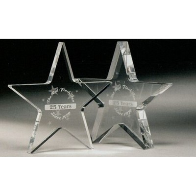 Star Paperweight Award (6"x3/4")