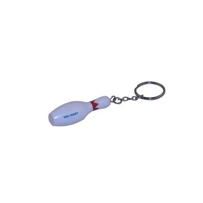 Bowling Pin Keychain