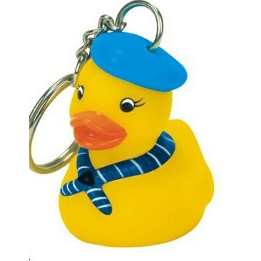 Rubber Artist Duck Key Chain©