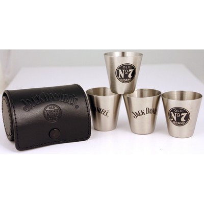 Jack Daniel's® 4 Shot Travel Set