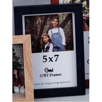 Rosewood Square Corner Picture Frame (5"x7")