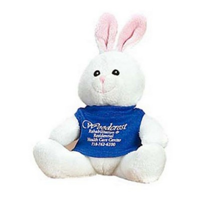 5" Quincy Bunny w/Shirt Stuffed Animal