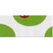 Green Half Circles Tyvek Wristband (Pre-Printed)