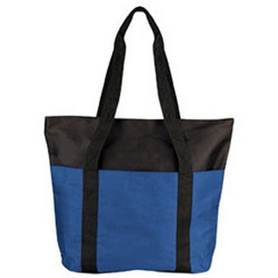 Poly Zipper Tote Bag (19"x16"x6")