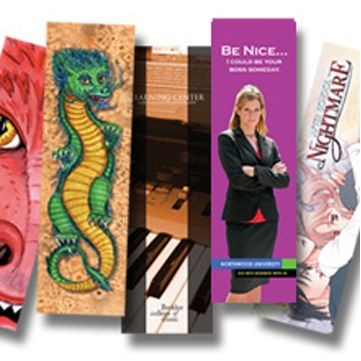 Bookmark Custom, Full Color, 2" x 6", 14 Point