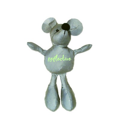 Custom Plush Blue Mouse Baby Toy