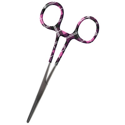 5.5" Curved Forceps/Hemostat Clamps, Wrapped Handle