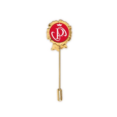 Photoart Classic Lapel Pin w/Scarf Pin (Up to 0.75")