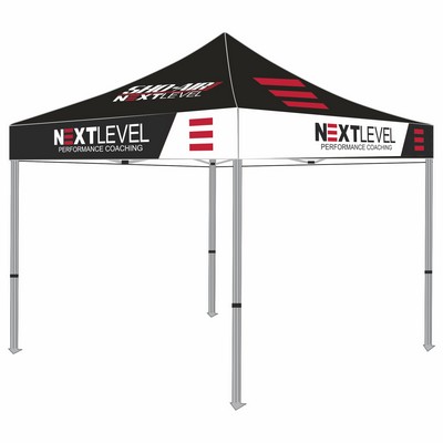 Industrial Grade Aluminum ML 10x10 Canopy Kit (Full Color Digital Dye Sublimation)