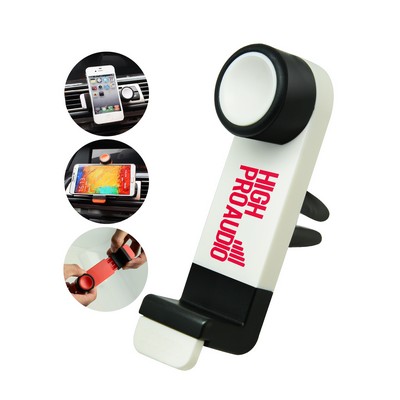 Odin Car Air Vent Mount Phone Holder - White