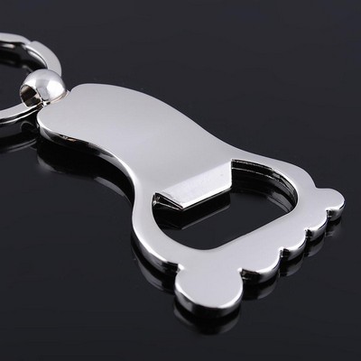 Foot Shaped Opener Key Chain