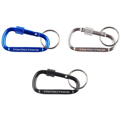 Carabiner w/Screw Lock