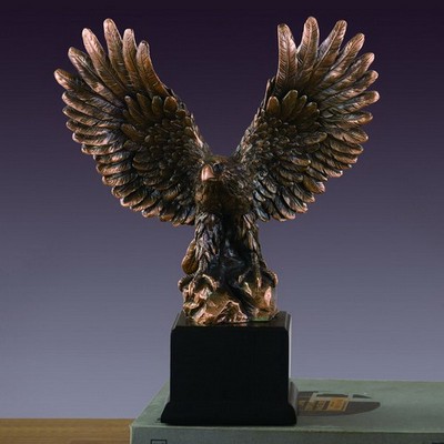 Eagle in Flight, 7"W x 9.5"H