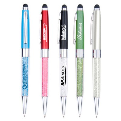 Gemstone Twist Action Stylus Pen