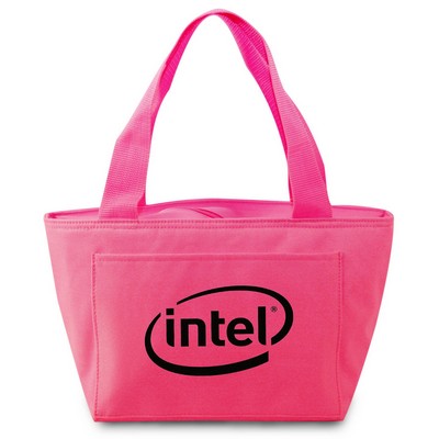 Sporty Cooler Tote--Hot Pink (1-Color Imprint)