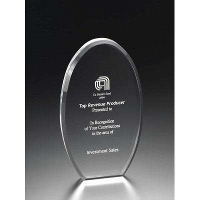 7.5" Vertical Oval Award