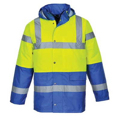 Hi Vis Contrast Traffic Jacket, Class 3