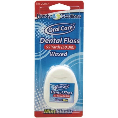 Oral-Care Dental Floss - 55 Yards, Compact (Case of 1)