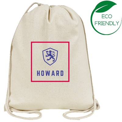 Everyday Canvas Drawstring Bag - Natural