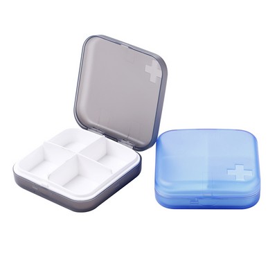 High Quality 4-Grid Pill Box