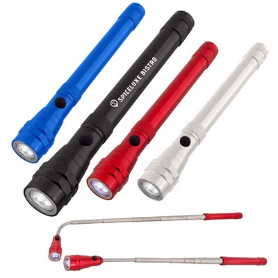 Telescopic Magnetic Flashlight