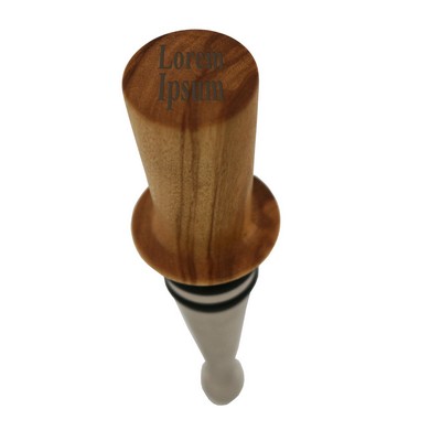 Laguiole Wine Stopper w/Olivewood Top