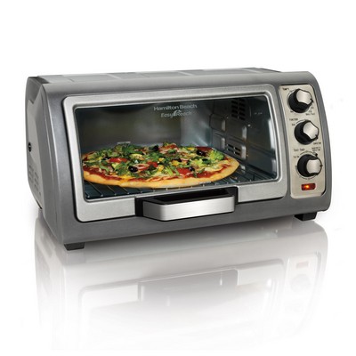 Hamilton Beach® 6 Slice Easy Reach™ Convection Toaster Oven w/Roll Top Door