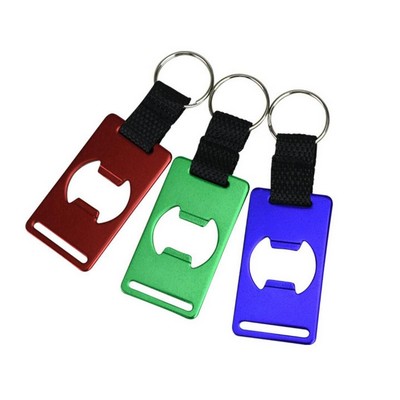 Metal Bottle Opener Keychain