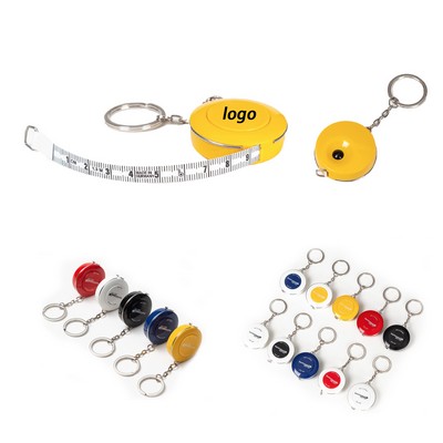 Mini Tape Measure Key Chain