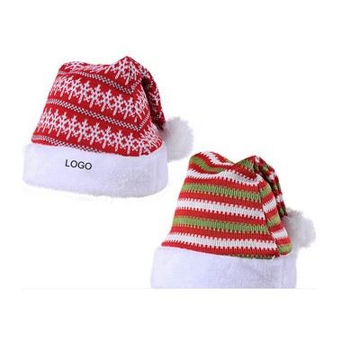 Santa Hat Christmas Ball Ornament Hats