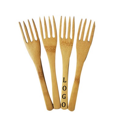 6.3 inch Bamboo Dessert Fork