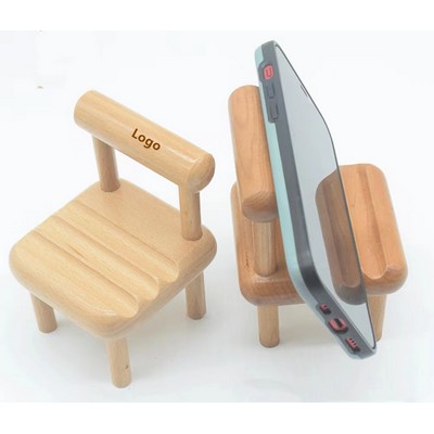 Cell Phone Tablet Stand Mini Chair Shape Cell Phone Stand