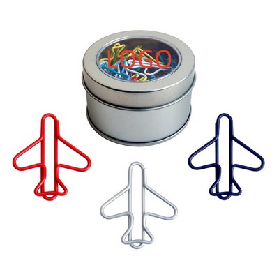 Airplane Shape Paper Clips