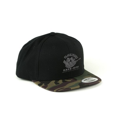 Yupoong Classic Flat Bill Snapback Cap