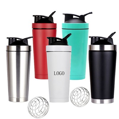 Insulated Stainless Steel Shaker Bottle - 25 Oz