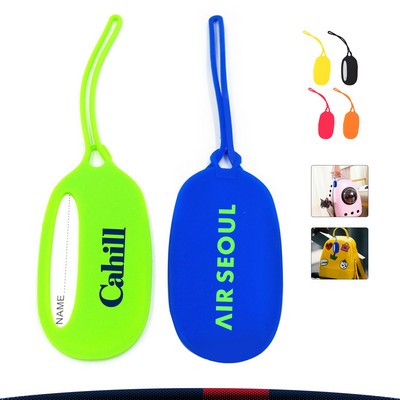 Oval Luggage Tag