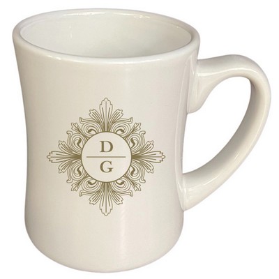 19 Oz. White Military Mug