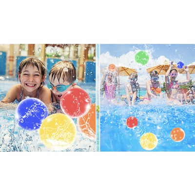 Beach Reusable Water Balloons Silicone Water Balls Toys