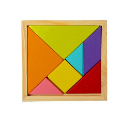 Wooden 7 Piece Tangram Puzzle