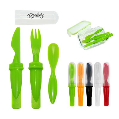 3 Piece Plastic Cutlery Set